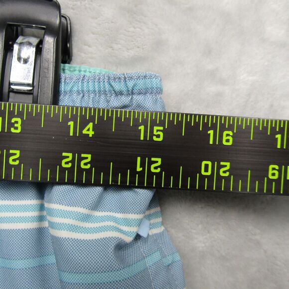 Bonobos Lined Surf Swim Trunk 8" Shorts Blue Striped Size Medium - Picture 5 of 10